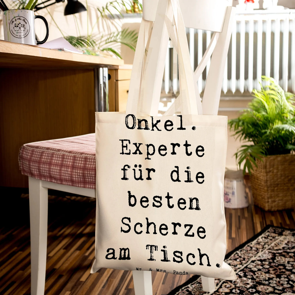 Tragetasche Spruch Onkel Scherzkönig Beuteltasche, Beutel, Einkaufstasche, Jutebeutel, Stoffbeutel, Tasche, Shopper, Umhängetasche, Strandtasche, Schultertasche, Stofftasche, Tragetasche, Badetasche, Jutetasche, Einkaufstüte, Laptoptasche, Familie, Vatertag, Muttertag, Bruder, Schwester, Mama, Papa, Oma, Opa