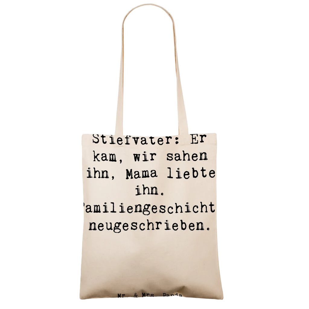 Tragetasche Spruch Stiefvater Liebe Beuteltasche, Beutel, Einkaufstasche, Jutebeutel, Stoffbeutel, Tasche, Shopper, Umhängetasche, Strandtasche, Schultertasche, Stofftasche, Tragetasche, Badetasche, Jutetasche, Einkaufstüte, Laptoptasche, Familie, Vatertag, Muttertag, Bruder, Schwester, Mama, Papa, Oma, Opa