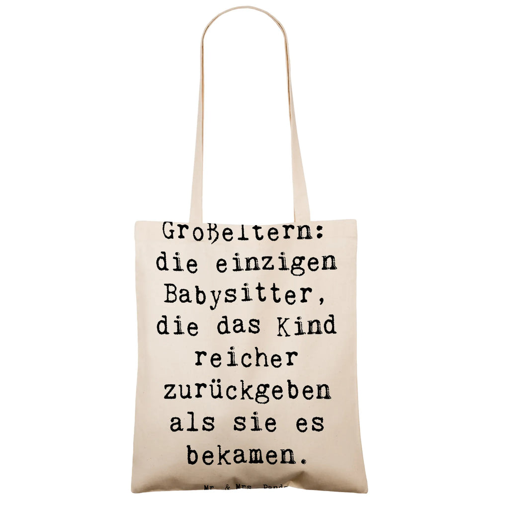 Tragetasche Spruch Großeltern Babysitter Beuteltasche, Beutel, Einkaufstasche, Jutebeutel, Stoffbeutel, Tasche, Shopper, Umhängetasche, Strandtasche, Schultertasche, Stofftasche, Tragetasche, Badetasche, Jutetasche, Einkaufstüte, Laptoptasche, Familie, Vatertag, Muttertag, Bruder, Schwester, Mama, Papa, Oma, Opa