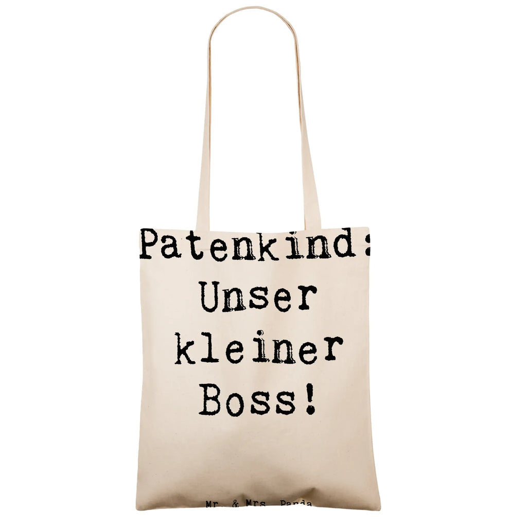 Tragetasche Spruch Patenkind Boss Beuteltasche, Beutel, Einkaufstasche, Jutebeutel, Stoffbeutel, Tasche, Shopper, Umhängetasche, Strandtasche, Schultertasche, Stofftasche, Tragetasche, Badetasche, Jutetasche, Einkaufstüte, Laptoptasche, Familie, Vatertag, Muttertag, Bruder, Schwester, Mama, Papa, Oma, Opa