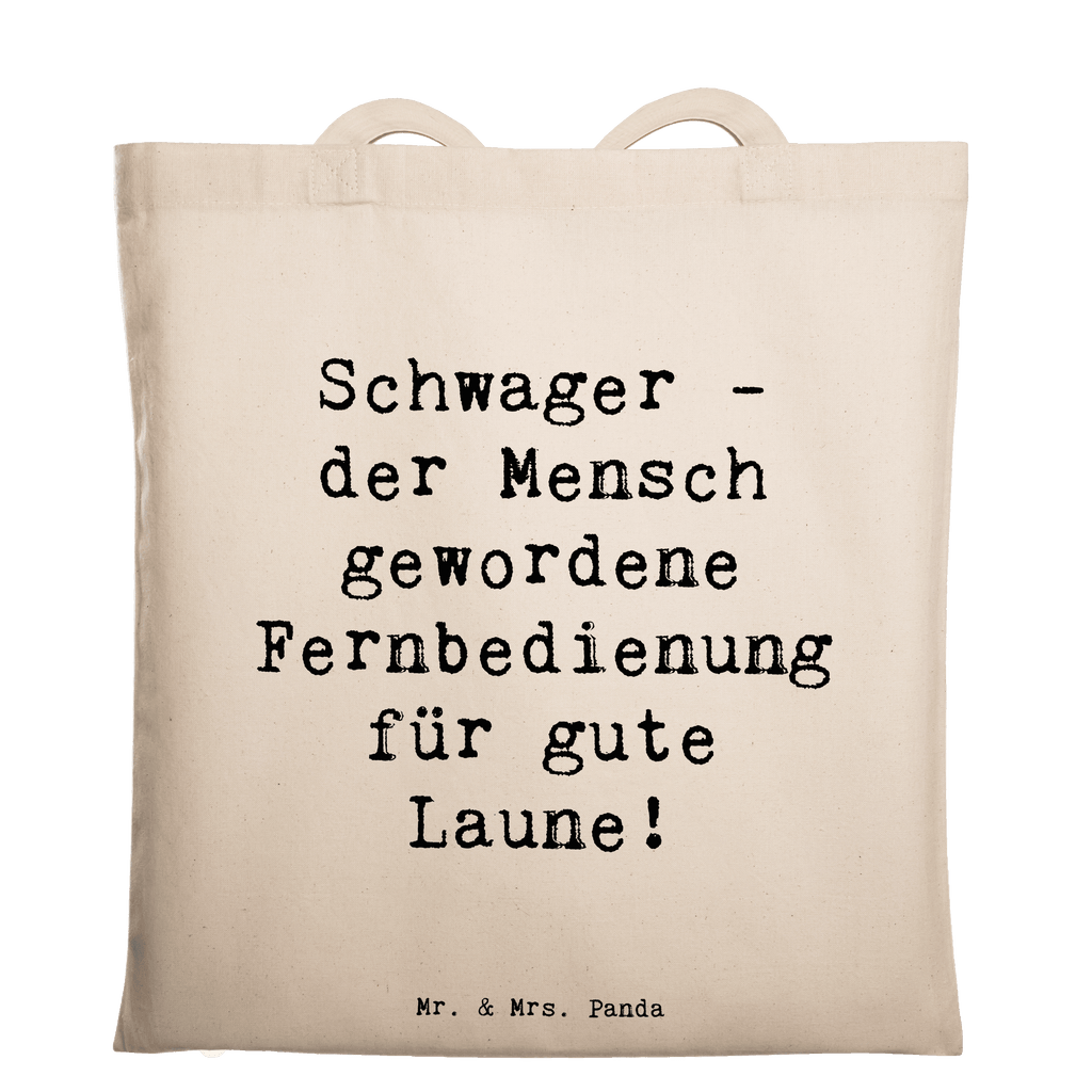 Tragetasche Schwager Stimmungszauberer Beuteltasche, Beutel, Einkaufstasche, Jutebeutel, Stoffbeutel