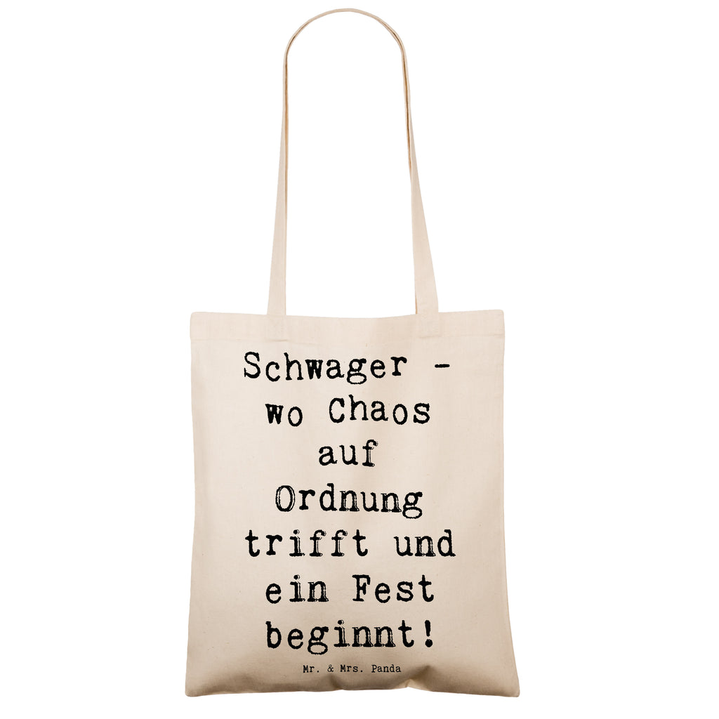 Tragetasche Schwager Chaos Fest Beuteltasche, Beutel, Einkaufstasche, Jutebeutel, Stoffbeutel