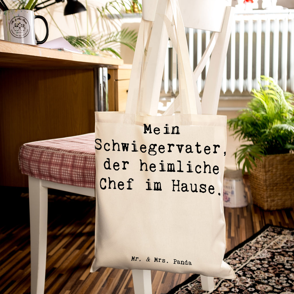 Tragetasche Spruch Schwiegervater Chef Beuteltasche, Beutel, Einkaufstasche, Jutebeutel, Stoffbeutel, Tasche, Shopper, Umhängetasche, Strandtasche, Schultertasche, Stofftasche, Tragetasche, Badetasche, Jutetasche, Einkaufstüte, Laptoptasche, Familie, Vatertag, Muttertag, Bruder, Schwester, Mama, Papa, Oma, Opa