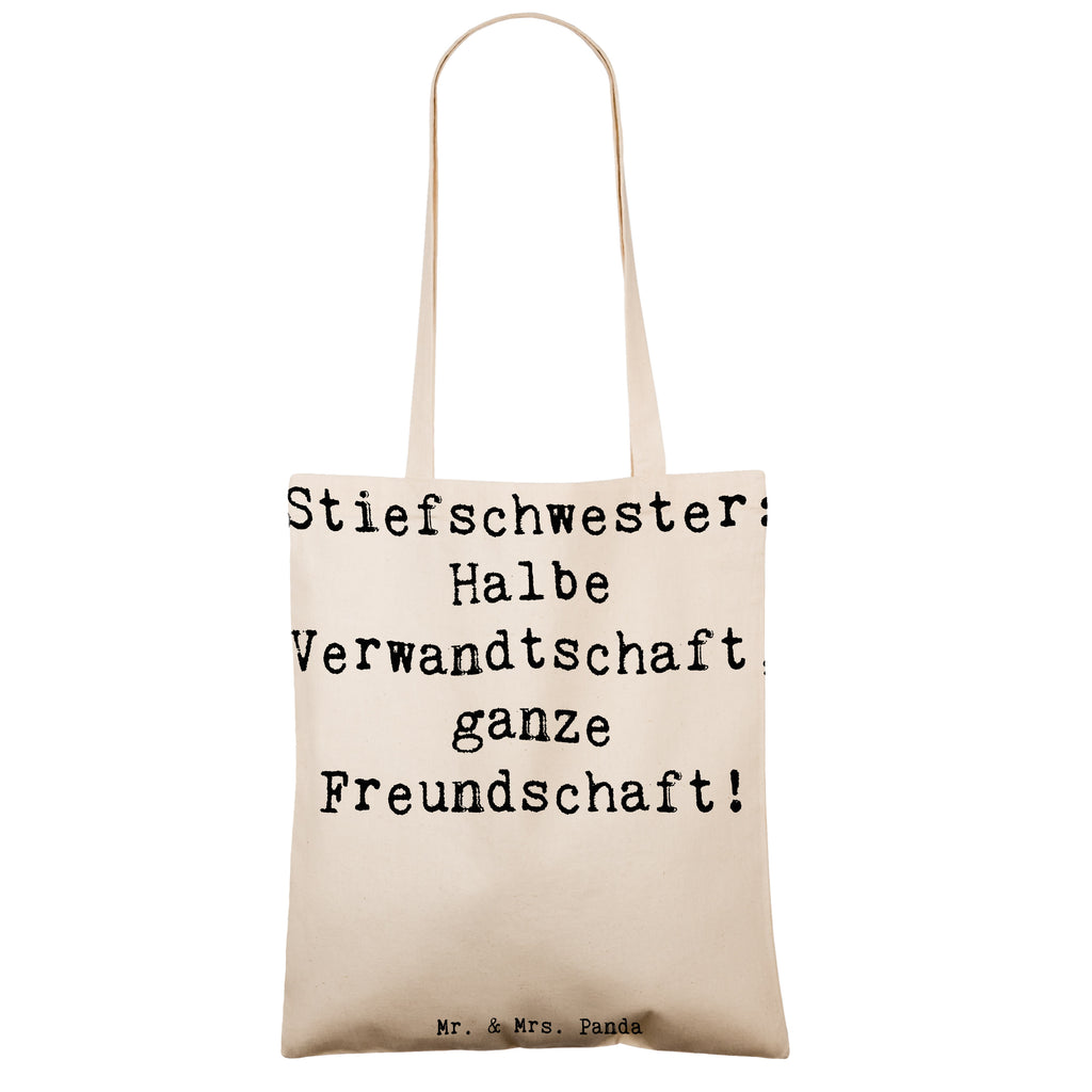 Tragetasche Spruch Stiefschwester Freundschaft Beuteltasche, Beutel, Einkaufstasche, Jutebeutel, Stoffbeutel, Tasche, Shopper, Umhängetasche, Strandtasche, Schultertasche, Stofftasche, Tragetasche, Badetasche, Jutetasche, Einkaufstüte, Laptoptasche, Familie, Vatertag, Muttertag, Bruder, Schwester, Mama, Papa, Oma, Opa