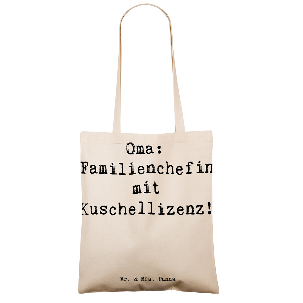 Tragetasche Spruch Oma Familienchefin Beuteltasche, Beutel, Einkaufstasche, Jutebeutel, Stoffbeutel, Tasche, Shopper, Umhängetasche, Strandtasche, Schultertasche, Stofftasche, Tragetasche, Badetasche, Jutetasche, Einkaufstüte, Laptoptasche, Familie, Vatertag, Muttertag, Bruder, Schwester, Mama, Papa, Oma, Opa