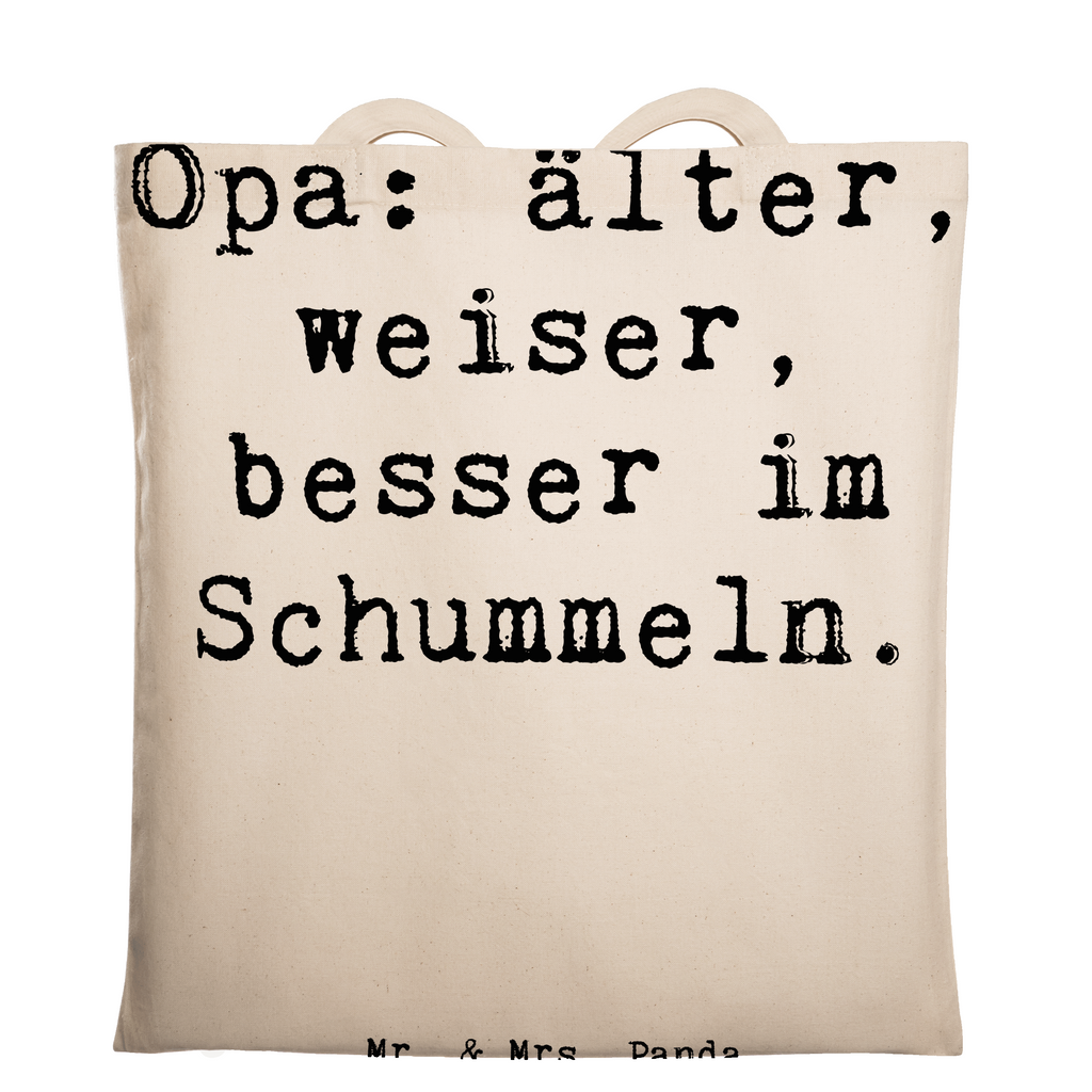 Tragetasche Spruch Opa Weisheit Beuteltasche, Beutel, Einkaufstasche, Jutebeutel, Stoffbeutel, Tasche, Shopper, Umhängetasche, Strandtasche, Schultertasche, Stofftasche, Tragetasche, Badetasche, Jutetasche, Einkaufstüte, Laptoptasche, Familie, Vatertag, Muttertag, Bruder, Schwester, Mama, Papa, Oma, Opa