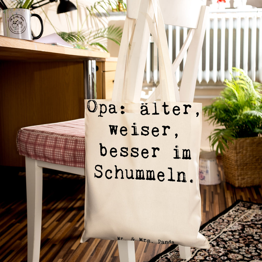 Tragetasche Spruch Opa Weisheit Beuteltasche, Beutel, Einkaufstasche, Jutebeutel, Stoffbeutel, Tasche, Shopper, Umhängetasche, Strandtasche, Schultertasche, Stofftasche, Tragetasche, Badetasche, Jutetasche, Einkaufstüte, Laptoptasche, Familie, Vatertag, Muttertag, Bruder, Schwester, Mama, Papa, Oma, Opa