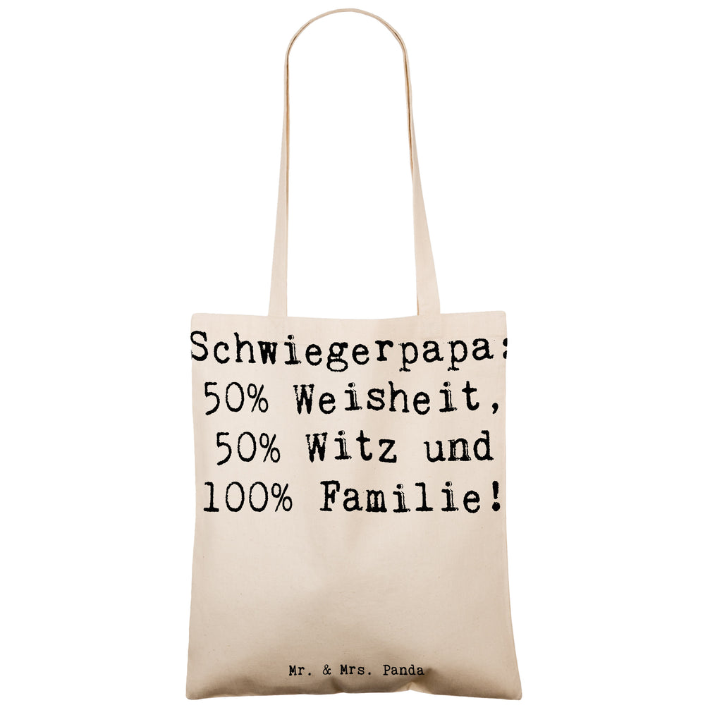 Tragetasche Spruch Schwiegerpapa Weisheit Beuteltasche, Beutel, Einkaufstasche, Jutebeutel, Stoffbeutel, Tasche, Shopper, Umhängetasche, Strandtasche, Schultertasche, Stofftasche, Tragetasche, Badetasche, Jutetasche, Einkaufstüte, Laptoptasche, Familie, Vatertag, Muttertag, Bruder, Schwester, Mama, Papa, Oma, Opa