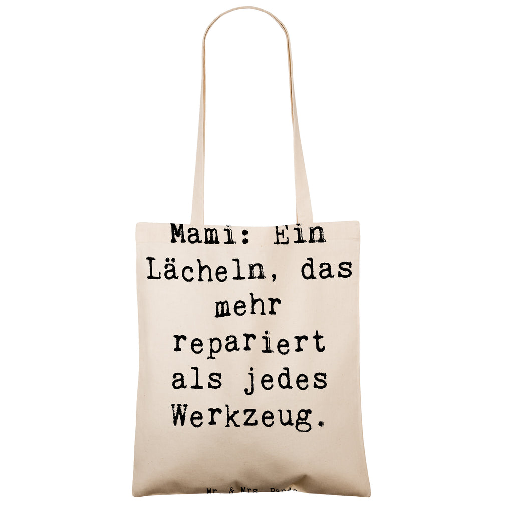 Tragetasche Spruch Mami Lächeln Beuteltasche, Beutel, Einkaufstasche, Jutebeutel, Stoffbeutel, Tasche, Shopper, Umhängetasche, Strandtasche, Schultertasche, Stofftasche, Tragetasche, Badetasche, Jutetasche, Einkaufstüte, Laptoptasche, Familie, Vatertag, Muttertag, Bruder, Schwester, Mama, Papa, Oma, Opa