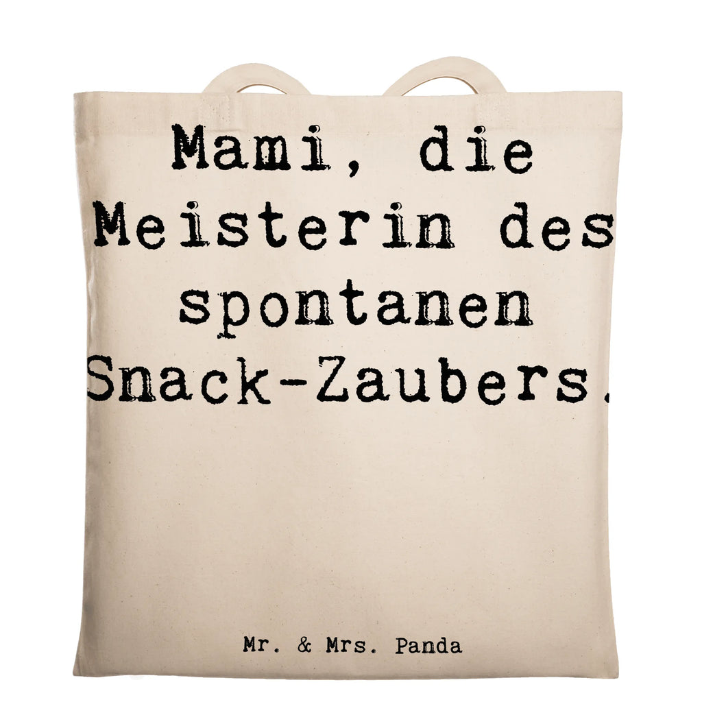 Tragetasche Spruch Mami Snack-Zauber Beuteltasche, Beutel, Einkaufstasche, Jutebeutel, Stoffbeutel, Tasche, Shopper, Umhängetasche, Strandtasche, Schultertasche, Stofftasche, Tragetasche, Badetasche, Jutetasche, Einkaufstüte, Laptoptasche, Familie, Vatertag, Muttertag, Bruder, Schwester, Mama, Papa, Oma, Opa