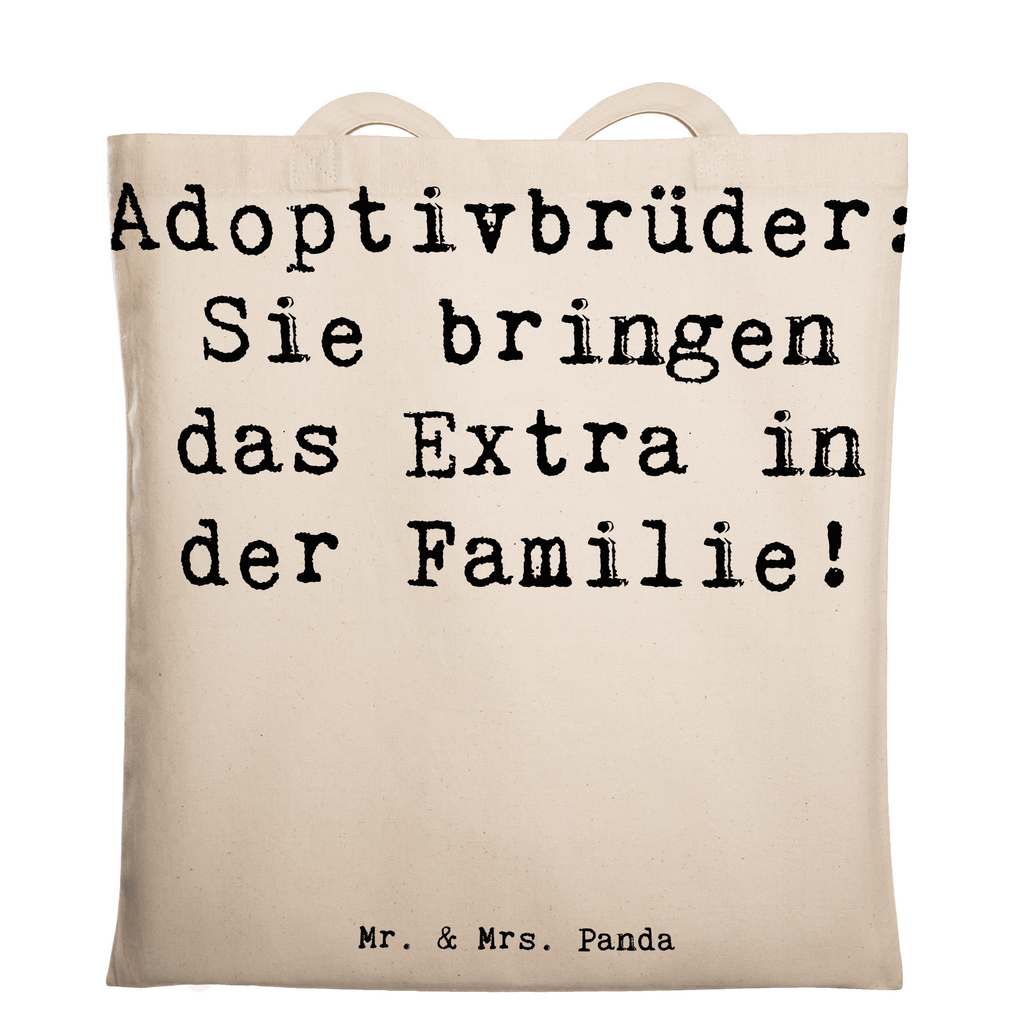 Tragetasche Spruch Adoptivbrüder Extra Beuteltasche, Beutel, Einkaufstasche, Jutebeutel, Stoffbeutel, Tasche, Shopper, Umhängetasche, Strandtasche, Schultertasche, Stofftasche, Tragetasche, Badetasche, Jutetasche, Einkaufstüte, Laptoptasche, Familie, Vatertag, Muttertag, Bruder, Schwester, Mama, Papa, Oma, Opa