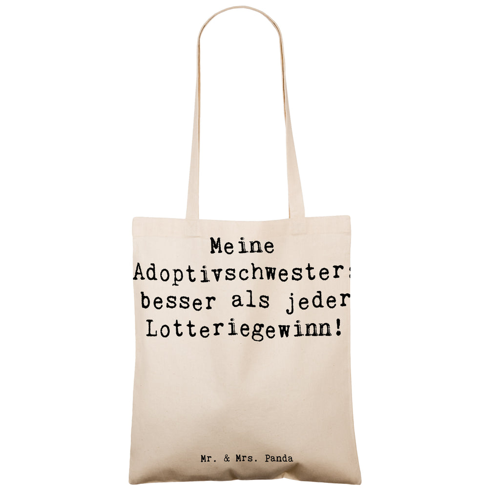 Tragetasche Spruch Adoptivschwester Wunder Beuteltasche, Beutel, Einkaufstasche, Jutebeutel, Stoffbeutel, Tasche, Shopper, Umhängetasche, Strandtasche, Schultertasche, Stofftasche, Tragetasche, Badetasche, Jutetasche, Einkaufstüte, Laptoptasche, Familie, Vatertag, Muttertag, Bruder, Schwester, Mama, Papa, Oma, Opa