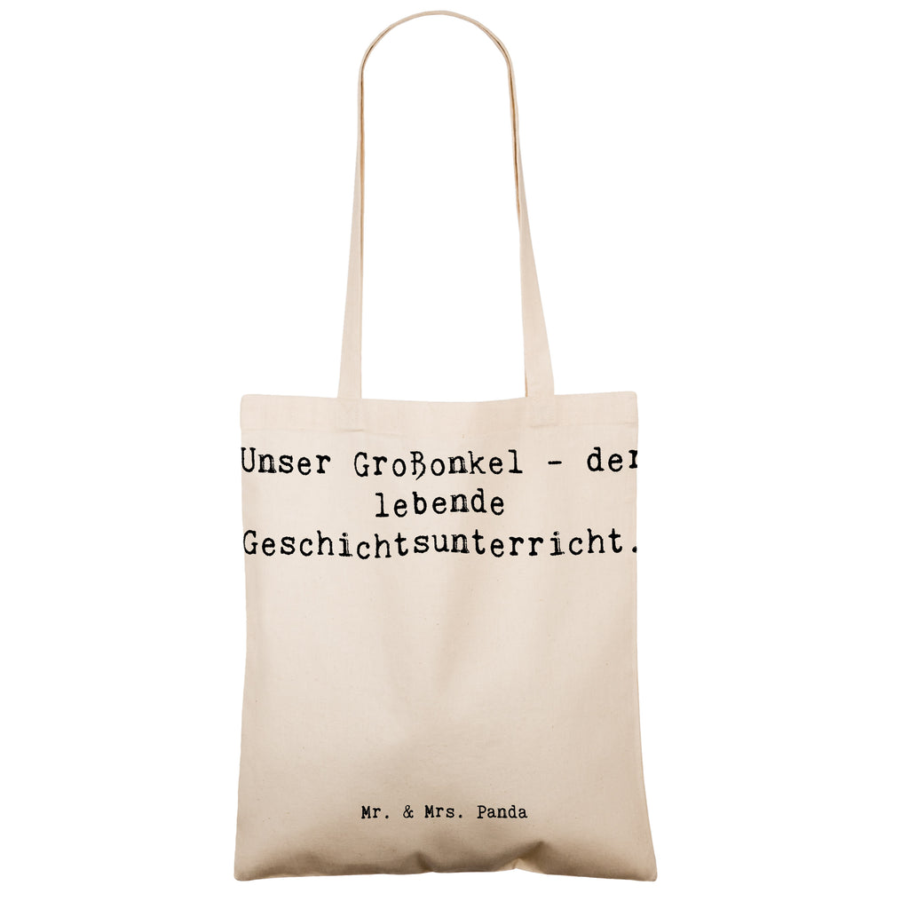 Tragetasche Spruch Großonkel Geschichtsunterricht Beuteltasche, Beutel, Einkaufstasche, Jutebeutel, Stoffbeutel, Tasche, Shopper, Umhängetasche, Strandtasche, Schultertasche, Stofftasche, Tragetasche, Badetasche, Jutetasche, Einkaufstüte, Laptoptasche, Familie, Vatertag, Muttertag, Bruder, Schwester, Mama, Papa, Oma, Opa