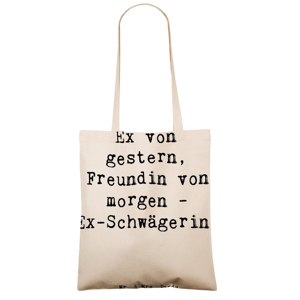 Tragetasche Spruch Ex-Schwägerin Überrascht Beuteltasche, Beutel, Einkaufstasche, Jutebeutel, Stoffbeutel, Tasche, Shopper, Umhängetasche, Strandtasche, Schultertasche, Stofftasche, Tragetasche, Badetasche, Jutetasche, Einkaufstüte, Laptoptasche, Familie, Vatertag, Muttertag, Bruder, Schwester, Mama, Papa, Oma, Opa