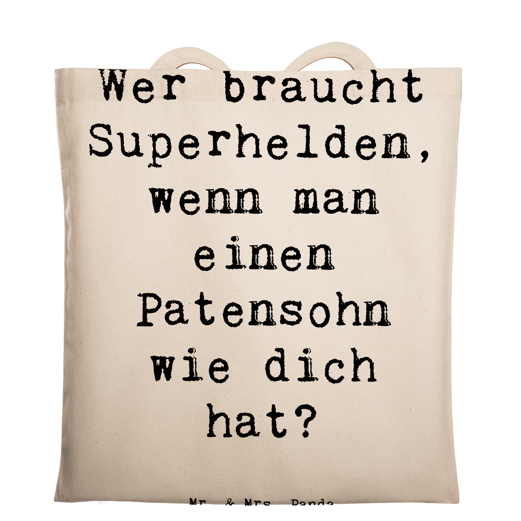 Tragetasche Spruch Patensohn Held Beuteltasche, Beutel, Einkaufstasche, Jutebeutel, Stoffbeutel, Tasche, Shopper, Umhängetasche, Strandtasche, Schultertasche, Stofftasche, Tragetasche, Badetasche, Jutetasche, Einkaufstüte, Laptoptasche, Familie, Vatertag, Muttertag, Bruder, Schwester, Mama, Papa, Oma, Opa