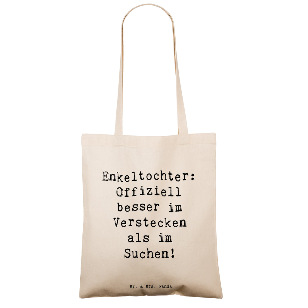 Tragetasche Spruch Enkeltochter Verstecken Beuteltasche, Beutel, Einkaufstasche, Jutebeutel, Stoffbeutel, Tasche, Shopper, Umhängetasche, Strandtasche, Schultertasche, Stofftasche, Tragetasche, Badetasche, Jutetasche, Einkaufstüte, Laptoptasche, Familie, Vatertag, Muttertag, Bruder, Schwester, Mama, Papa, Oma, Opa