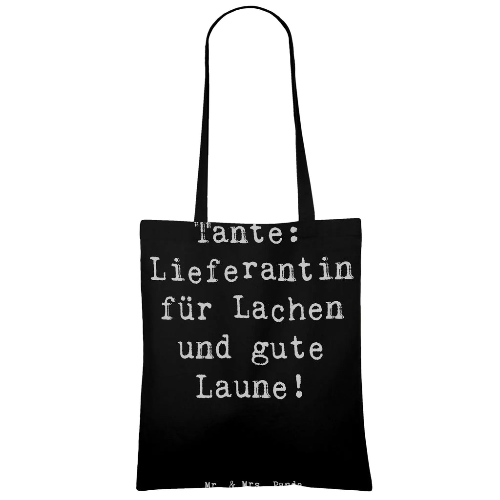 Tragetasche Spruch Tante Lieferantin Beuteltasche, Beutel, Einkaufstasche, Jutebeutel, Stoffbeutel, Tasche, Shopper, Umhängetasche, Strandtasche, Schultertasche, Stofftasche, Tragetasche, Badetasche, Jutetasche, Einkaufstüte, Laptoptasche, Familie, Vatertag, Muttertag, Bruder, Schwester, Mama, Papa, Oma, Opa