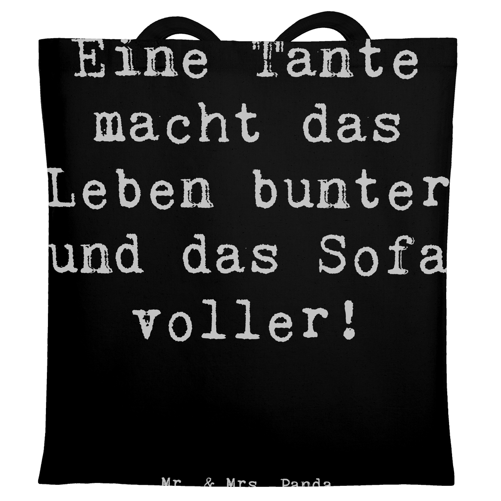 Tragetasche Spruch Bunte Tante Beuteltasche, Beutel, Einkaufstasche, Jutebeutel, Stoffbeutel, Tasche, Shopper, Umhängetasche, Strandtasche, Schultertasche, Stofftasche, Tragetasche, Badetasche, Jutetasche, Einkaufstüte, Laptoptasche, Familie, Vatertag, Muttertag, Bruder, Schwester, Mama, Papa, Oma, Opa