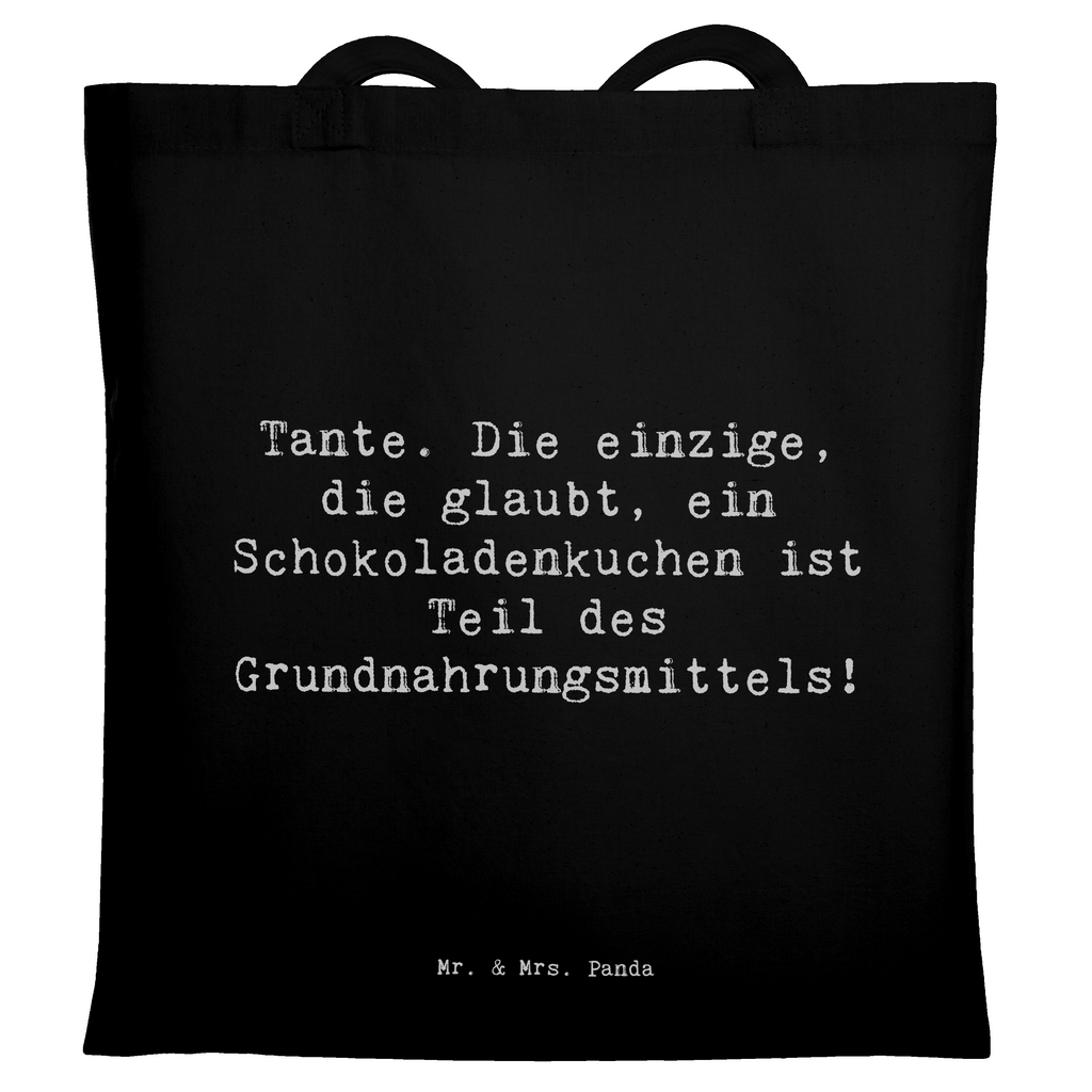 Tragetasche Spruch Tante Schokoladenkuchen Beuteltasche, Beutel, Einkaufstasche, Jutebeutel, Stoffbeutel, Tasche, Shopper, Umhängetasche, Strandtasche, Schultertasche, Stofftasche, Tragetasche, Badetasche, Jutetasche, Einkaufstüte, Laptoptasche, Familie, Vatertag, Muttertag, Bruder, Schwester, Mama, Papa, Oma, Opa