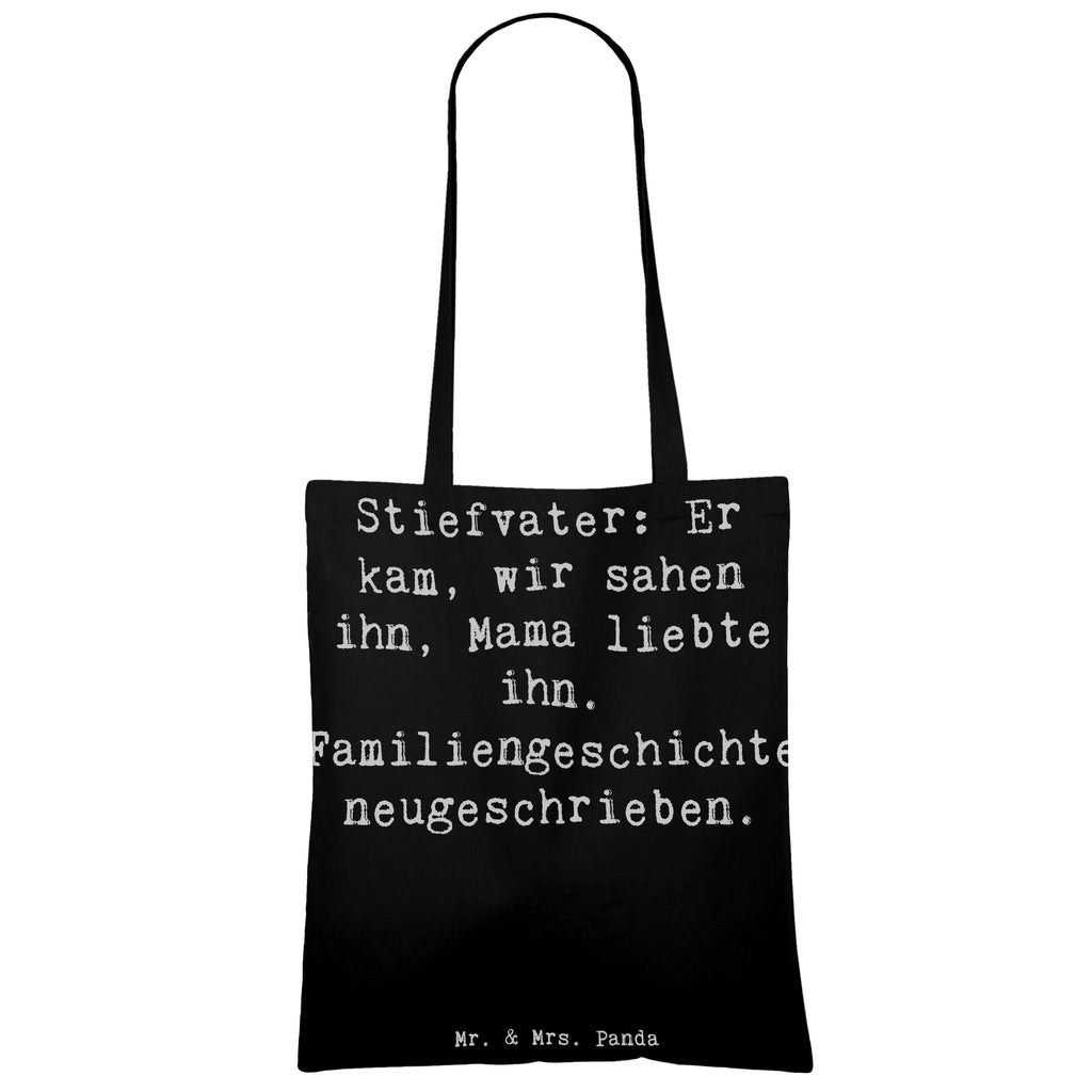 Tragetasche Spruch Stiefvater Liebe Beuteltasche, Beutel, Einkaufstasche, Jutebeutel, Stoffbeutel, Tasche, Shopper, Umhängetasche, Strandtasche, Schultertasche, Stofftasche, Tragetasche, Badetasche, Jutetasche, Einkaufstüte, Laptoptasche, Familie, Vatertag, Muttertag, Bruder, Schwester, Mama, Papa, Oma, Opa