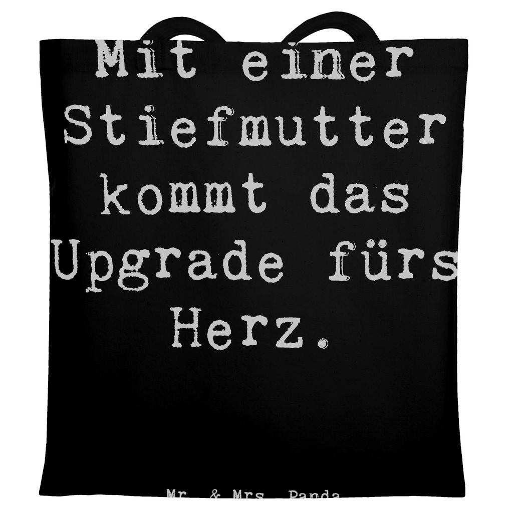 Tragetasche Spruch Herz Stiefmutter Beuteltasche, Beutel, Einkaufstasche, Jutebeutel, Stoffbeutel, Tasche, Shopper, Umhängetasche, Strandtasche, Schultertasche, Stofftasche, Tragetasche, Badetasche, Jutetasche, Einkaufstüte, Laptoptasche, Familie, Vatertag, Muttertag, Bruder, Schwester, Mama, Papa, Oma, Opa