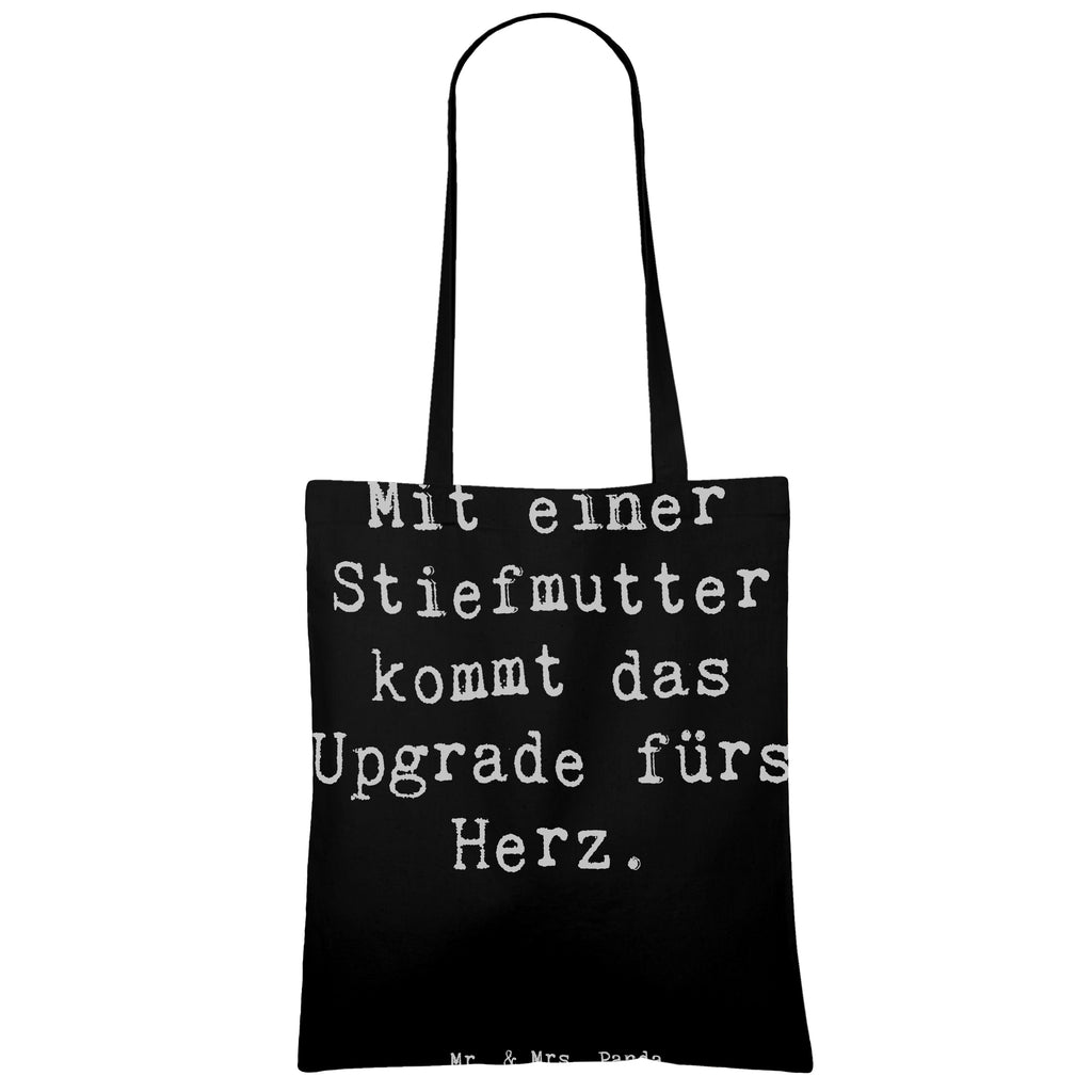 Tragetasche Spruch Herz Stiefmutter Beuteltasche, Beutel, Einkaufstasche, Jutebeutel, Stoffbeutel, Tasche, Shopper, Umhängetasche, Strandtasche, Schultertasche, Stofftasche, Tragetasche, Badetasche, Jutetasche, Einkaufstüte, Laptoptasche, Familie, Vatertag, Muttertag, Bruder, Schwester, Mama, Papa, Oma, Opa