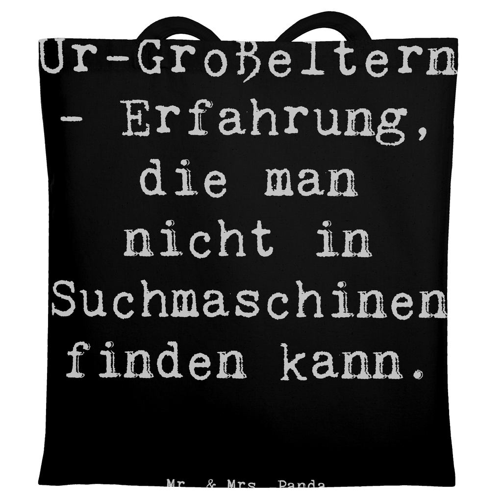 Tragetasche Spruch Ur-Großeltern Weisheit Beuteltasche, Beutel, Einkaufstasche, Jutebeutel, Stoffbeutel, Tasche, Shopper, Umhängetasche, Strandtasche, Schultertasche, Stofftasche, Tragetasche, Badetasche, Jutetasche, Einkaufstüte, Laptoptasche, Familie, Vatertag, Muttertag, Bruder, Schwester, Mama, Papa, Oma, Opa