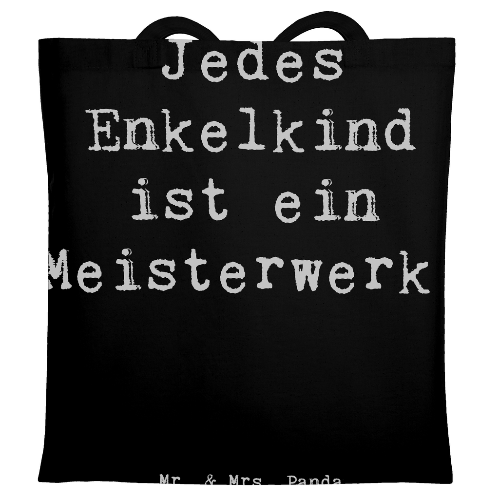 Tragetasche Spruch Enkelkinder Meisterwerk Beuteltasche, Beutel, Einkaufstasche, Jutebeutel, Stoffbeutel, Tasche, Shopper, Umhängetasche, Strandtasche, Schultertasche, Stofftasche, Tragetasche, Badetasche, Jutetasche, Einkaufstüte, Laptoptasche, Familie, Vatertag, Muttertag, Bruder, Schwester, Mama, Papa, Oma, Opa