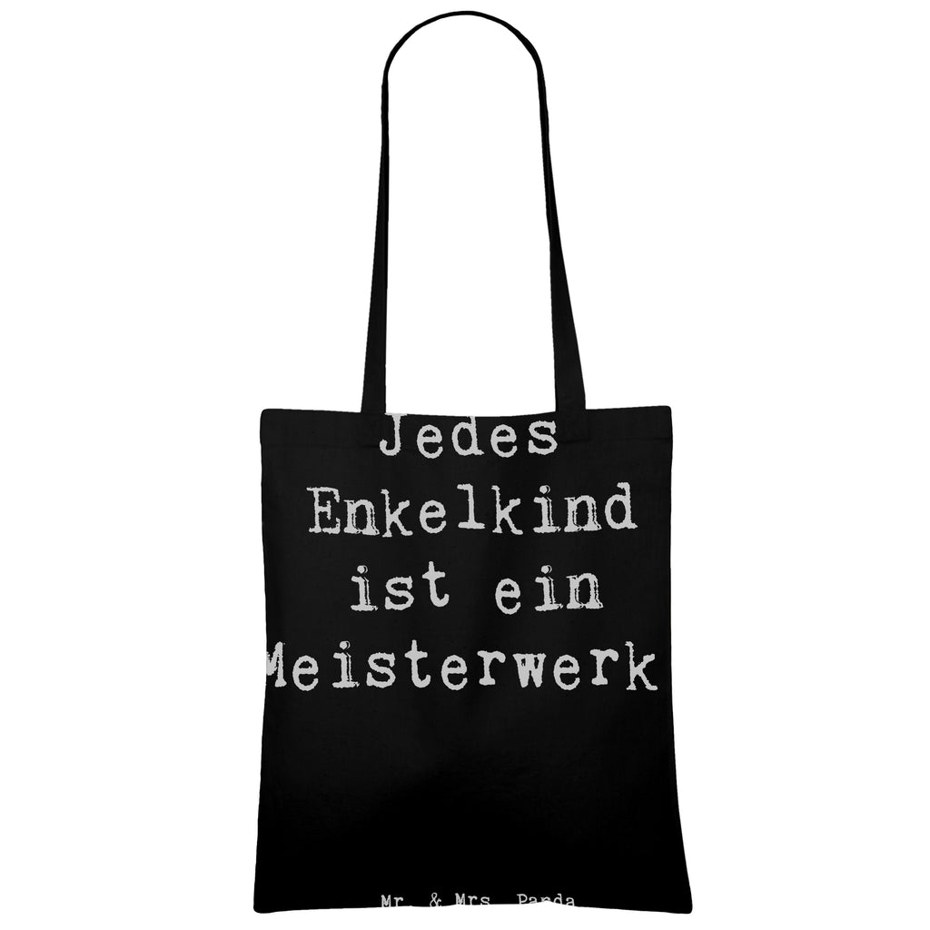 Tragetasche Spruch Enkelkinder Meisterwerk Beuteltasche, Beutel, Einkaufstasche, Jutebeutel, Stoffbeutel, Tasche, Shopper, Umhängetasche, Strandtasche, Schultertasche, Stofftasche, Tragetasche, Badetasche, Jutetasche, Einkaufstüte, Laptoptasche, Familie, Vatertag, Muttertag, Bruder, Schwester, Mama, Papa, Oma, Opa