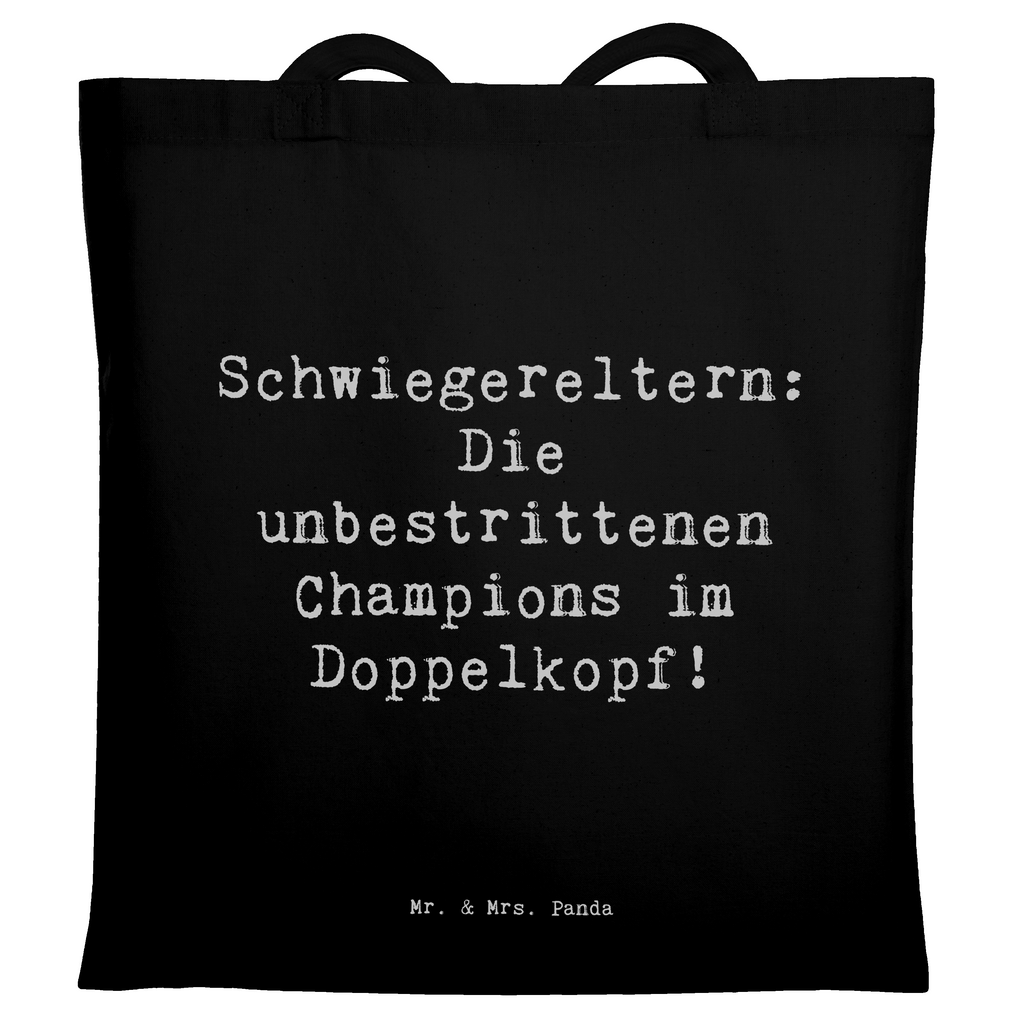 Tragetasche Spruch Schwiegereltern Champions Beuteltasche, Beutel, Einkaufstasche, Jutebeutel, Stoffbeutel, Tasche, Shopper, Umhängetasche, Strandtasche, Schultertasche, Stofftasche, Tragetasche, Badetasche, Jutetasche, Einkaufstüte, Laptoptasche, Familie, Vatertag, Muttertag, Bruder, Schwester, Mama, Papa, Oma, Opa