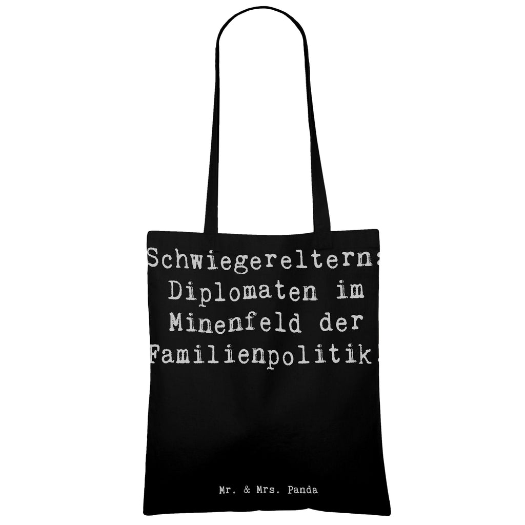 Tragetasche Spruch Schwiegereltern Diplomaten Beuteltasche, Beutel, Einkaufstasche, Jutebeutel, Stoffbeutel, Tasche, Shopper, Umhängetasche, Strandtasche, Schultertasche, Stofftasche, Tragetasche, Badetasche, Jutetasche, Einkaufstüte, Laptoptasche, Familie, Vatertag, Muttertag, Bruder, Schwester, Mama, Papa, Oma, Opa