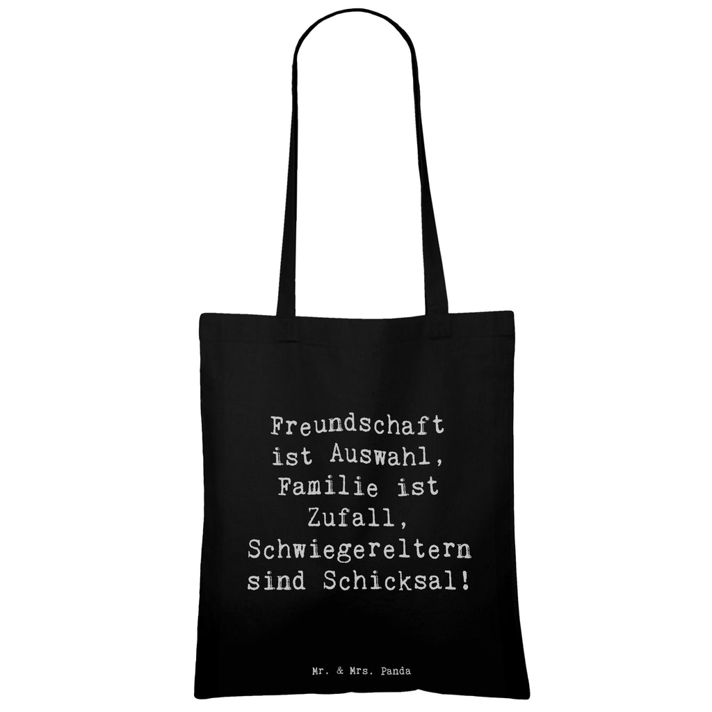 Tragetasche Schwiegereltern Schicksal Beuteltasche, Beutel, Einkaufstasche, Jutebeutel, Stoffbeutel