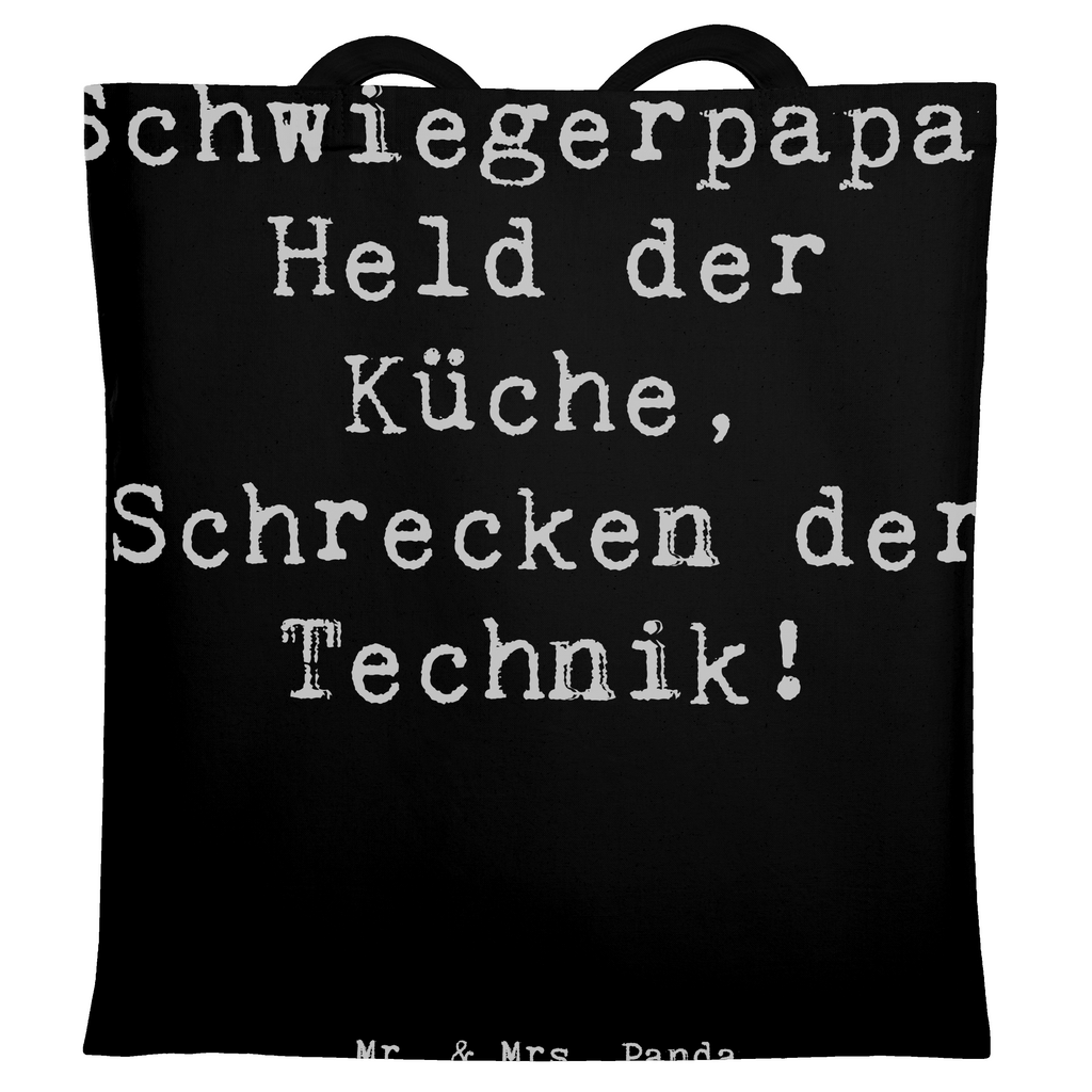 Tragetasche Spruch Schwiegerpapa Küche Beuteltasche, Beutel, Einkaufstasche, Jutebeutel, Stoffbeutel, Tasche, Shopper, Umhängetasche, Strandtasche, Schultertasche, Stofftasche, Tragetasche, Badetasche, Jutetasche, Einkaufstüte, Laptoptasche, Familie, Vatertag, Muttertag, Bruder, Schwester, Mama, Papa, Oma, Opa