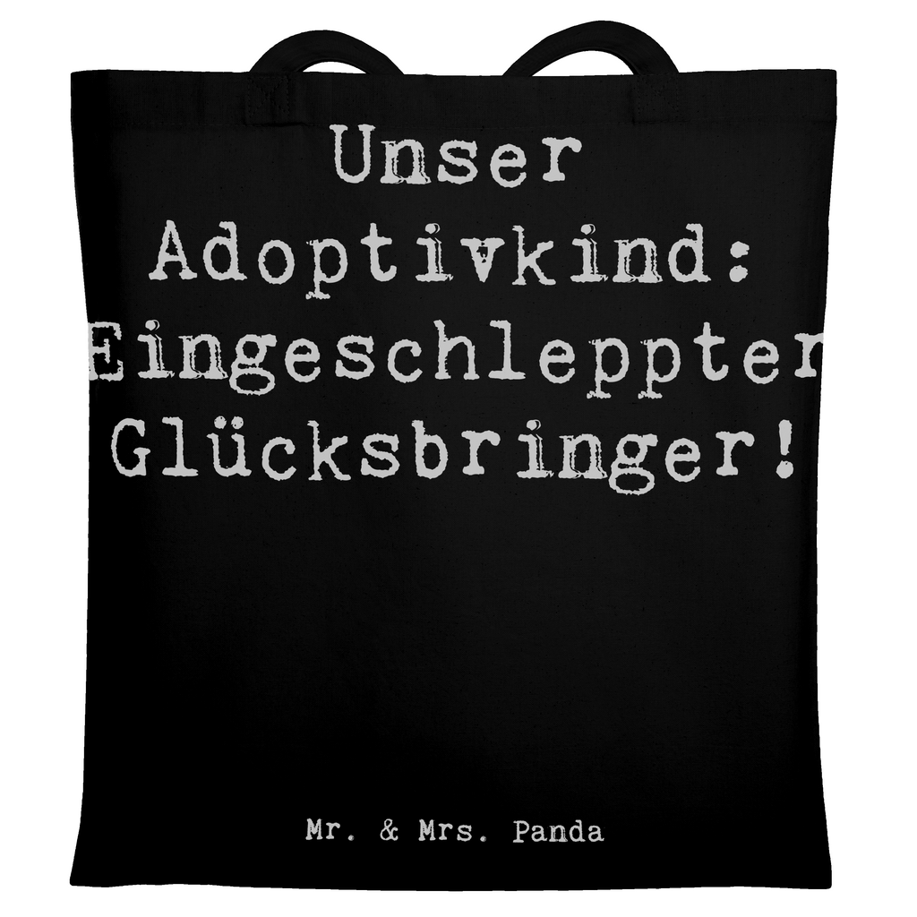 Tragetasche Spruch Adoptivkind Glücksbringer Beuteltasche, Beutel, Einkaufstasche, Jutebeutel, Stoffbeutel, Tasche, Shopper, Umhängetasche, Strandtasche, Schultertasche, Stofftasche, Tragetasche, Badetasche, Jutetasche, Einkaufstüte, Laptoptasche, Familie, Vatertag, Muttertag, Bruder, Schwester, Mama, Papa, Oma, Opa