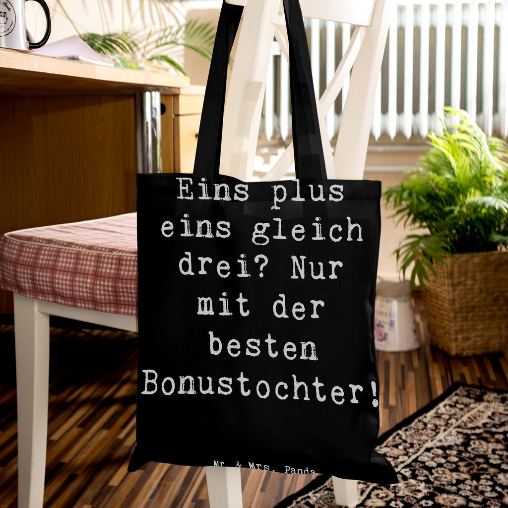 Tragetasche Spruch Beste Bonustochter Beuteltasche, Beutel, Einkaufstasche, Jutebeutel, Stoffbeutel, Tasche, Shopper, Umhängetasche, Strandtasche, Schultertasche, Stofftasche, Tragetasche, Badetasche, Jutetasche, Einkaufstüte, Laptoptasche, Familie, Vatertag, Muttertag, Bruder, Schwester, Mama, Papa, Oma, Opa