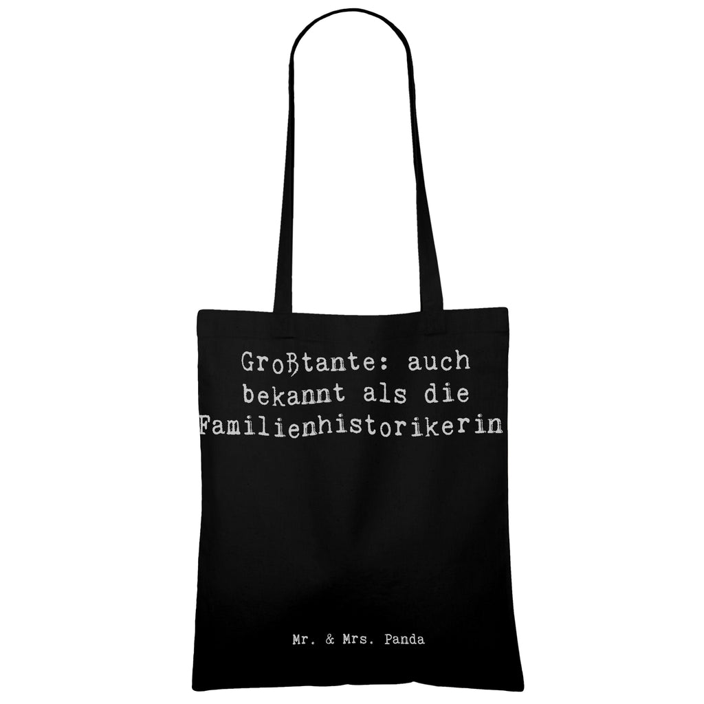 Tragetasche Spruch Großtante Historikerin Beuteltasche, Beutel, Einkaufstasche, Jutebeutel, Stoffbeutel, Tasche, Shopper, Umhängetasche, Strandtasche, Schultertasche, Stofftasche, Tragetasche, Badetasche, Jutetasche, Einkaufstüte, Laptoptasche, Familie, Vatertag, Muttertag, Bruder, Schwester, Mama, Papa, Oma, Opa