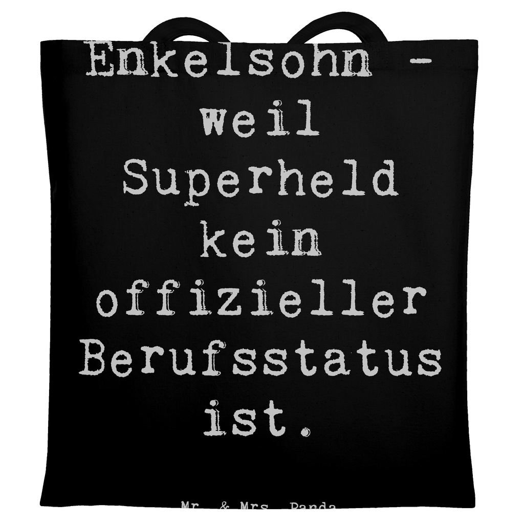 Tragetasche Spruch Enkelsohn Held Beuteltasche, Beutel, Einkaufstasche, Jutebeutel, Stoffbeutel, Tasche, Shopper, Umhängetasche, Strandtasche, Schultertasche, Stofftasche, Tragetasche, Badetasche, Jutetasche, Einkaufstüte, Laptoptasche, Familie, Vatertag, Muttertag, Bruder, Schwester, Mama, Papa, Oma, Opa