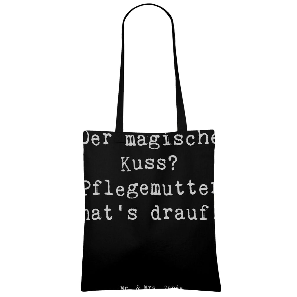 Tragetasche Spruch Pflegemutter Kuss Beuteltasche, Beutel, Einkaufstasche, Jutebeutel, Stoffbeutel, Tasche, Shopper, Umhängetasche, Strandtasche, Schultertasche, Stofftasche, Tragetasche, Badetasche, Jutetasche, Einkaufstüte, Laptoptasche, Familie, Vatertag, Muttertag, Bruder, Schwester, Mama, Papa, Oma, Opa