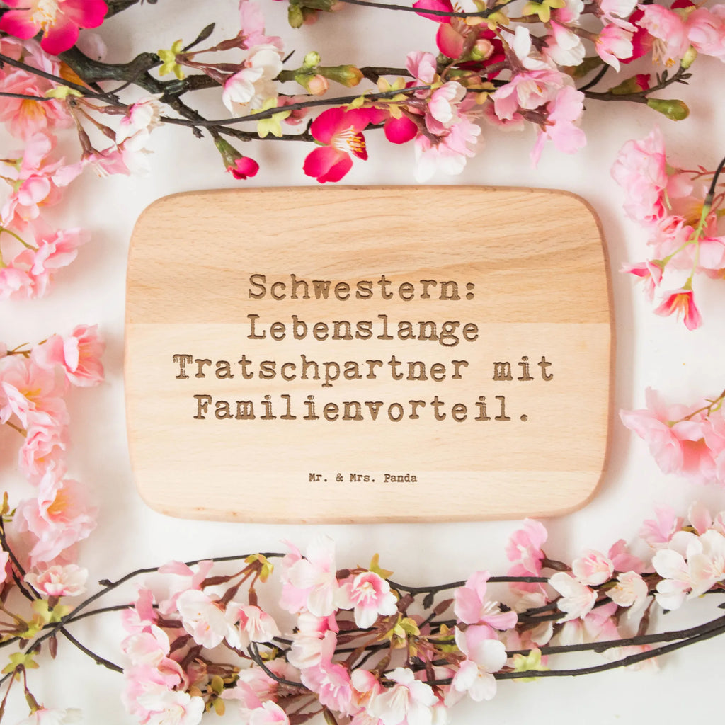 Frühstücksbrett Spruch Schwestern Tratschpartner Frühstücksbrett, Holzbrett, Schneidebrett, Schneidebrett Holz, Frühstücksbrettchen, Küchenbrett, Familie, Vatertag, Muttertag, Bruder, Schwester, Mama, Papa, Oma, Opa