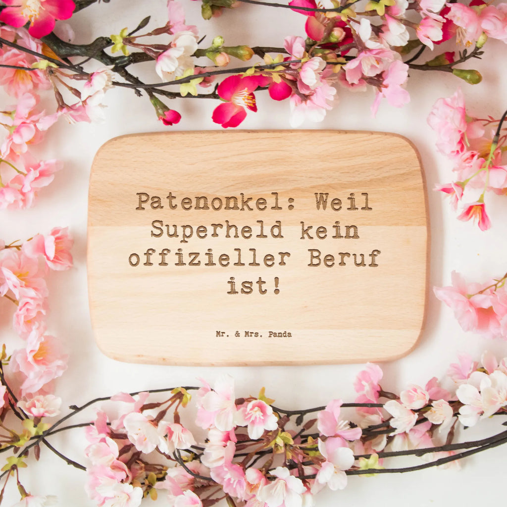 Frühstücksbrett Spruch Patenonkel Superheld Frühstücksbrett, Holzbrett, Schneidebrett, Schneidebrett Holz, Frühstücksbrettchen, Küchenbrett, Familie, Vatertag, Muttertag, Bruder, Schwester, Mama, Papa, Oma, Opa