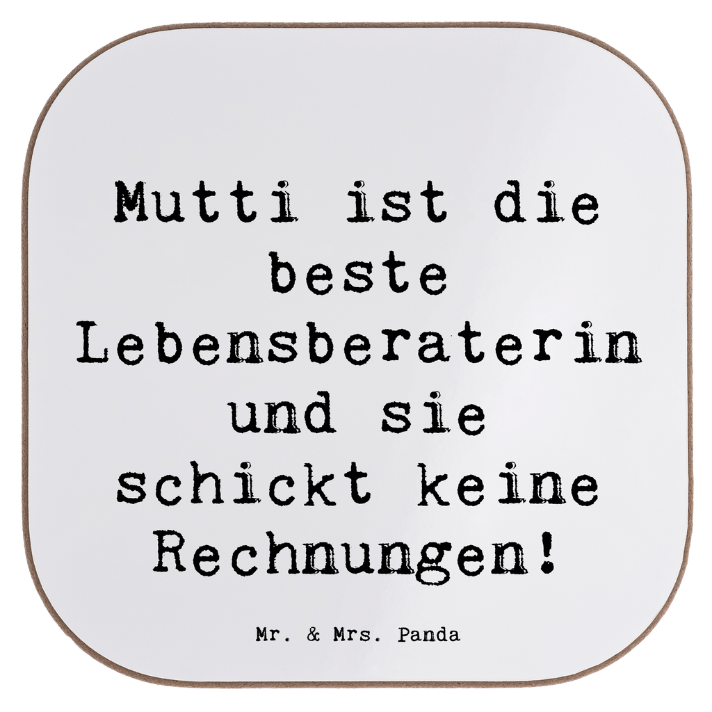 Untersetzer Mutti ist die beste Lebensberaterin und sie schickt keine Rechnungen! Untersetzer, Bierdeckel, Glasuntersetzer, Untersetzer Gläser, Getränkeuntersetzer, Untersetzer aus Holz, Untersetzer für Gläser, Korkuntersetzer, Untersetzer Holz, Holzuntersetzer, Tassen Untersetzer, Untersetzer Design, Familie, Vatertag, Muttertag, Bruder, Schwester, Mama, Papa, Oma, Opa