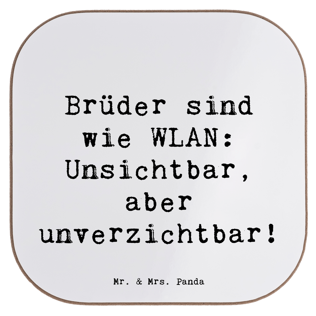 Untersetzer Spruch Brüder sind wie WLAN: Unsichtbar, aber unverzichtbar! Untersetzer, Bierdeckel, Glasuntersetzer, Untersetzer Gläser, Getränkeuntersetzer, Untersetzer aus Holz, Untersetzer für Gläser, Korkuntersetzer, Untersetzer Holz, Holzuntersetzer, Tassen Untersetzer, Untersetzer Design, Familie, Vatertag, Muttertag, Bruder, Schwester, Mama, Papa, Oma, Opa