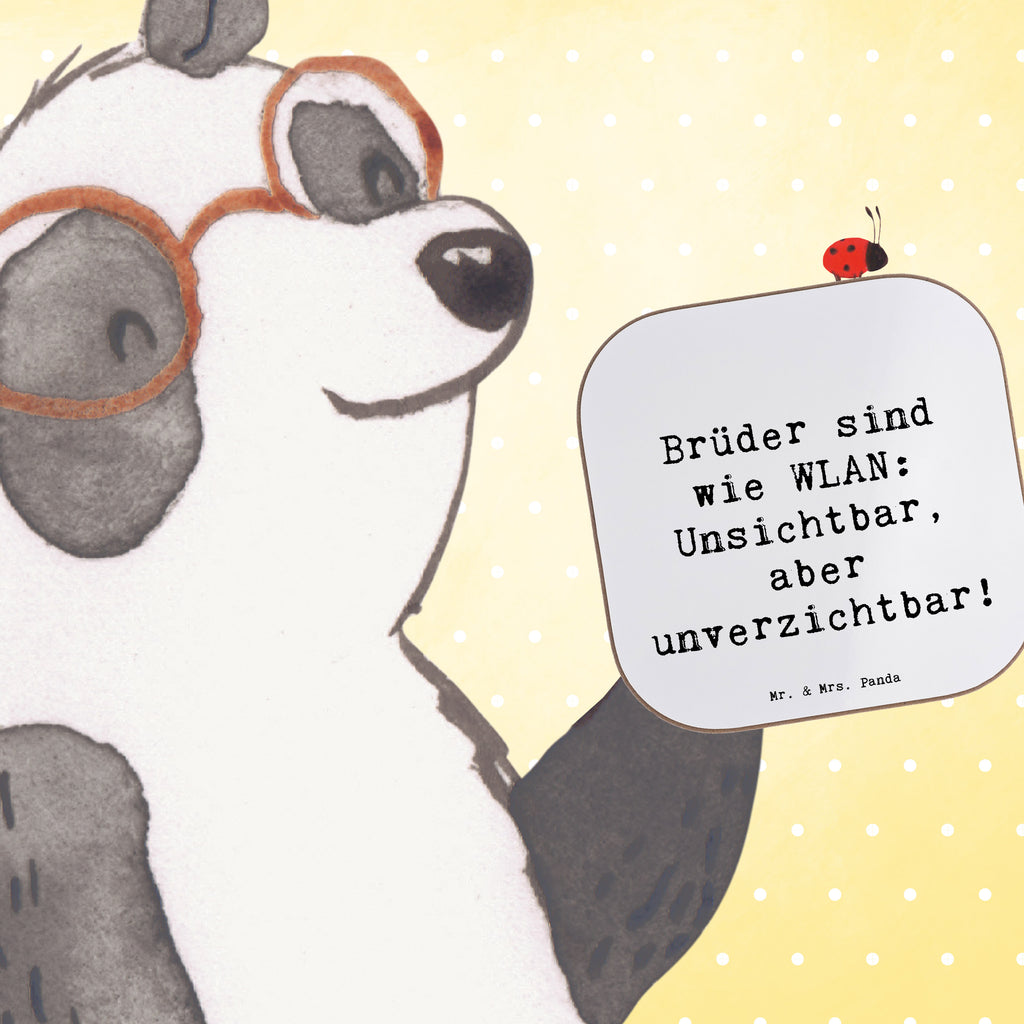 Untersetzer Spruch Brüder sind wie WLAN: Unsichtbar, aber unverzichtbar! Untersetzer, Bierdeckel, Glasuntersetzer, Untersetzer Gläser, Getränkeuntersetzer, Untersetzer aus Holz, Untersetzer für Gläser, Korkuntersetzer, Untersetzer Holz, Holzuntersetzer, Tassen Untersetzer, Untersetzer Design, Familie, Vatertag, Muttertag, Bruder, Schwester, Mama, Papa, Oma, Opa