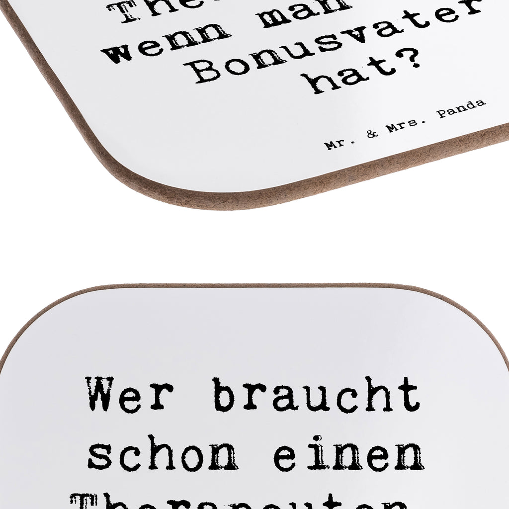 Untersetzer Wer braucht schon einen Therapeuten, wenn man einen Bonusvater hat? Untersetzer, Bierdeckel, Glasuntersetzer, Untersetzer Gläser, Getränkeuntersetzer, Untersetzer aus Holz, Untersetzer für Gläser, Korkuntersetzer, Untersetzer Holz, Holzuntersetzer, Tassen Untersetzer, Untersetzer Design, Familie, Vatertag, Muttertag, Bruder, Schwester, Mama, Papa, Oma, Opa