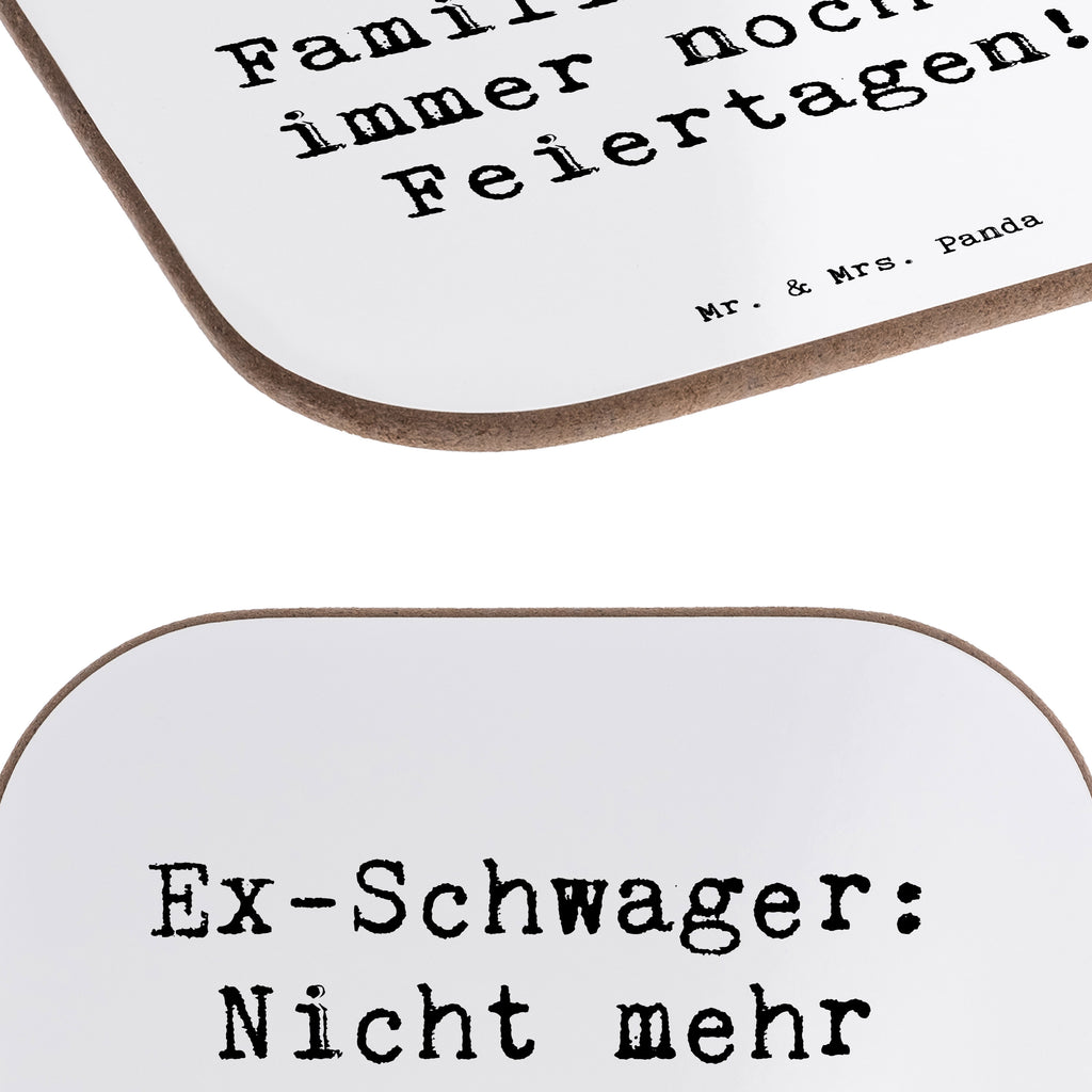 Untersetzer Ex Schwager Feiertag Bierdeckel, Glasuntersetzer, Untersetzer Gläser, Getränkeuntersetzer, Familie, Vatertag, Muttertag, Bruder, Schwester, Mama, Papa, Oma, Opa