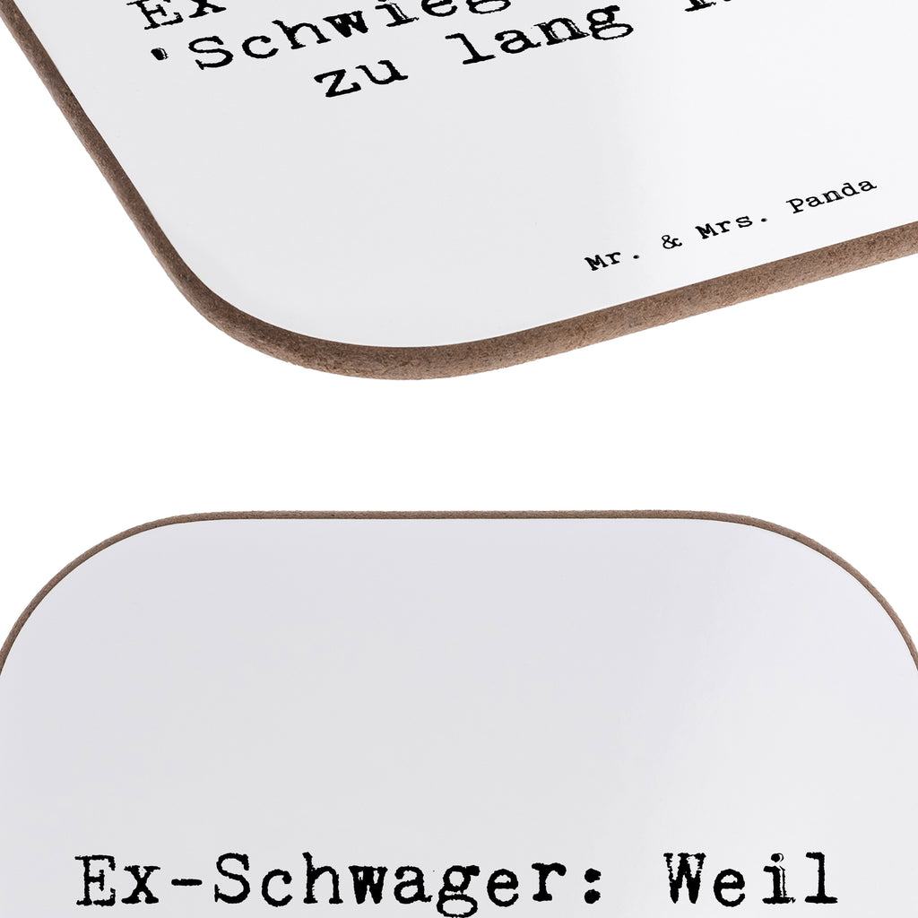 Untersetzer Ex Schwager Kompakt Bierdeckel, Glasuntersetzer, Untersetzer Gläser, Getränkeuntersetzer, Familie, Vatertag, Muttertag, Bruder, Schwester, Mama, Papa, Oma, Opa