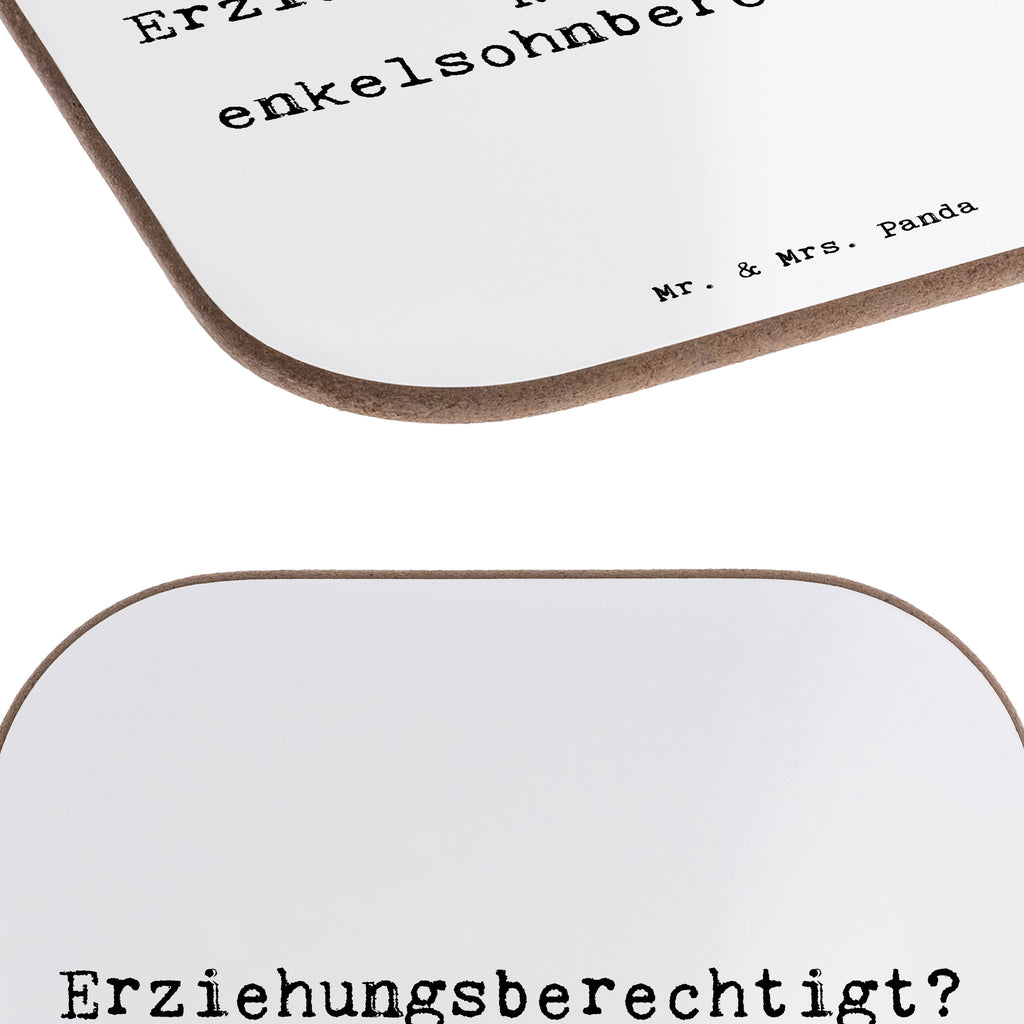 Untersetzer Enkelsohn Berechtigt Bierdeckel, Glasuntersetzer, Untersetzer Gläser, Getränkeuntersetzer, Familie, Vatertag, Muttertag, Bruder, Schwester, Mama, Papa, Oma, Opa