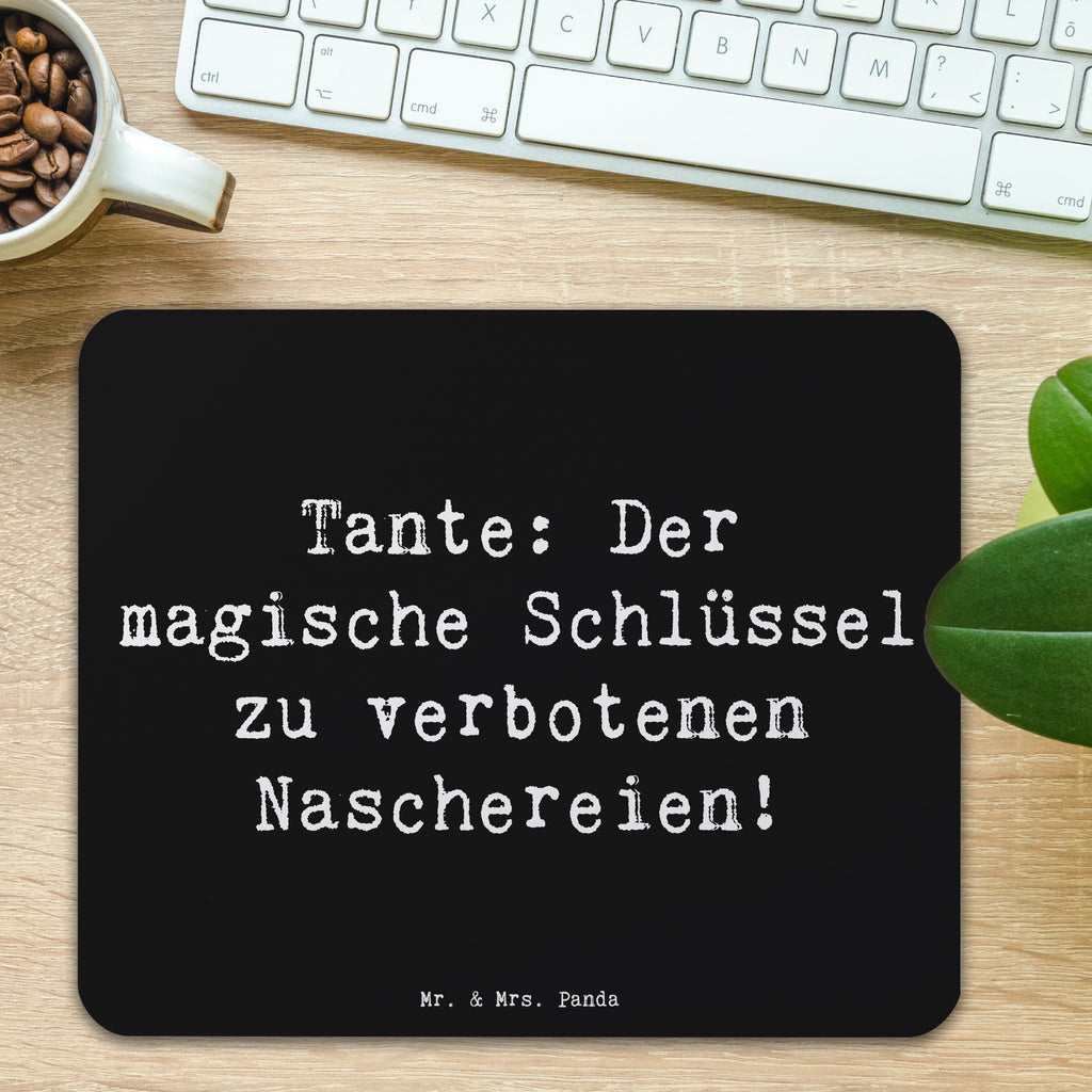 Mauspad Spruch Zauberhafte Tante Mousepad, Computer zubehör, Büroausstattung, PC Zubehör, Arbeitszimmer, Mauspad, Einzigartiges Mauspad, Designer Mauspad, Mausunterlage, Mauspad Büro, Familie, Vatertag, Muttertag, Bruder, Schwester, Mama, Papa, Oma, Opa