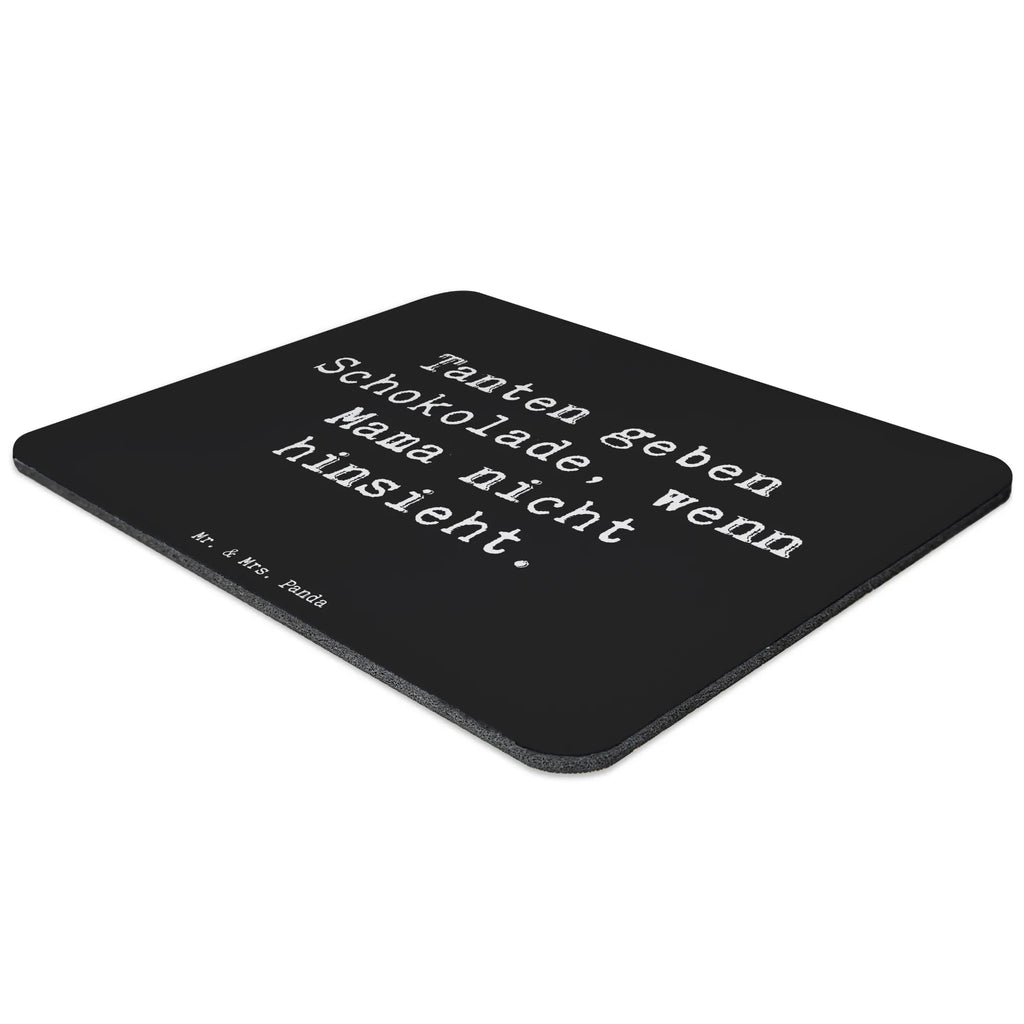 Mauspad Spruch Tanten geben Schokolade, wenn Mama nicht hinsieht. Mousepad, Computer zubehör, Büroausstattung, PC Zubehör, Arbeitszimmer, Mauspad, Einzigartiges Mauspad, Designer Mauspad, Mausunterlage, Mauspad Büro, Familie, Vatertag, Muttertag, Bruder, Schwester, Mama, Papa, Oma, Opa