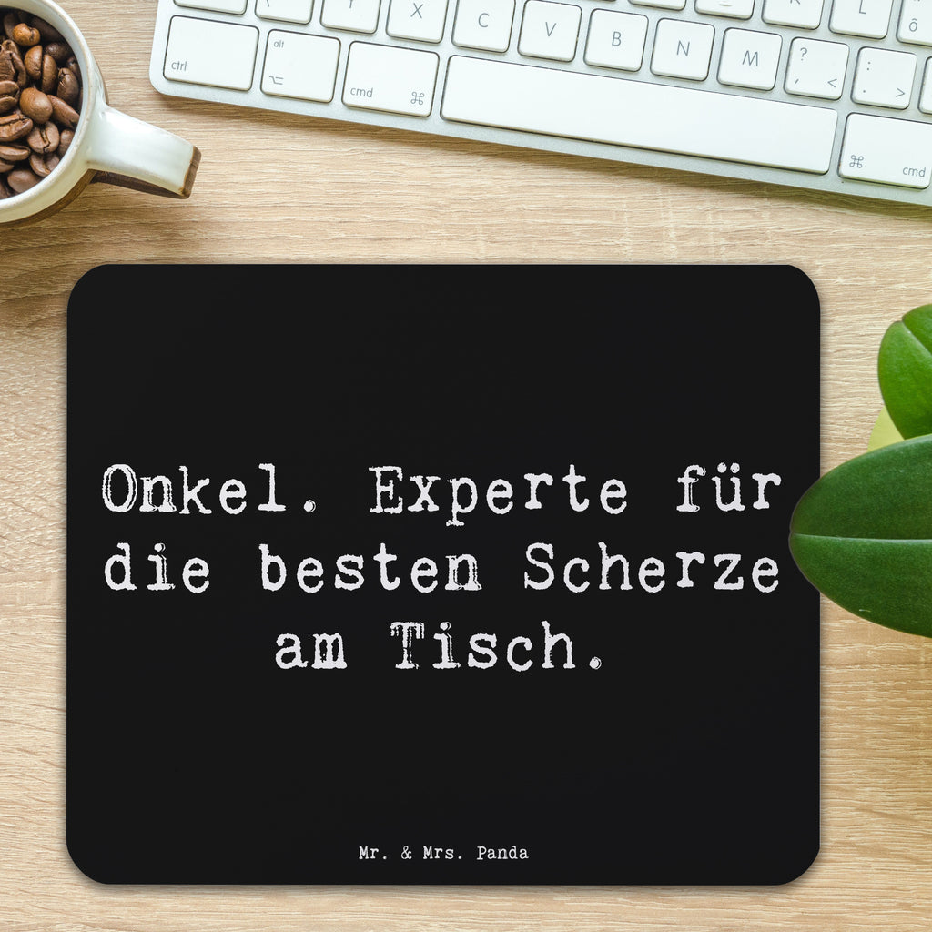 Mauspad Spruch Onkel Scherzkönig Mousepad, Computer zubehör, Büroausstattung, PC Zubehör, Arbeitszimmer, Mauspad, Einzigartiges Mauspad, Designer Mauspad, Mausunterlage, Mauspad Büro, Familie, Vatertag, Muttertag, Bruder, Schwester, Mama, Papa, Oma, Opa